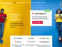 Tablet Screenshot of airloyal.com